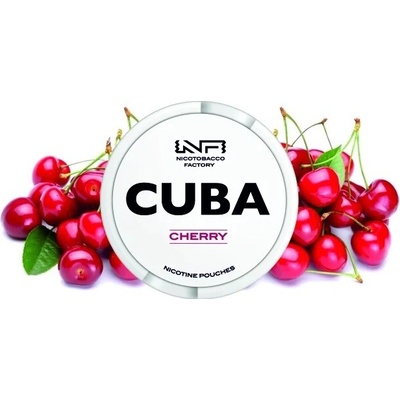 CUBA WHITE Cherry 16,6 mg 20 vrecúšok