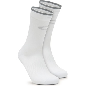 Oakley Мъжки чорапи за колоездене Oakley Cadence Socks 2.0 Cycling socks - White - размер 35-38 (EU) (207-1221-0211)