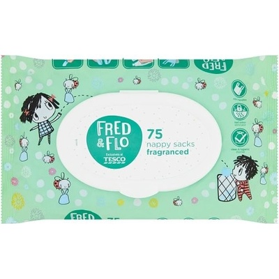 Fred & Flo Sáčky na pleny parfémované 75 ks