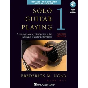 Solo Guitar Playing: Book 1 | Frederick M Noad (ISBN: 9780825637117)