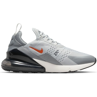 Nike Мъжки маратонки Nike Air Max 270 Trainers Mens - Grey/Ora/Sail