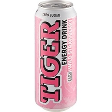 Tiger Energy Drink Zero Sugar Wild Strawberry 0,5 l