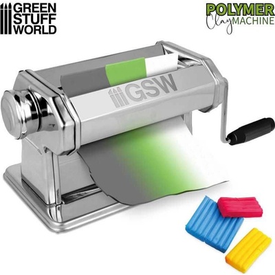 Green Stuff World Polymer clay Machine / Lis na polymer GSW3565