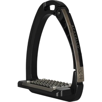 ACAVALLO Bezpečnostní třmeny Arena Alupro black – Zboží Mobilmania