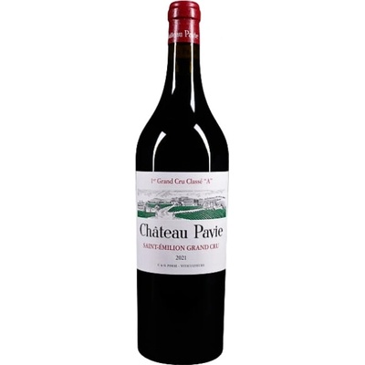 Château Pavie Cuvée suché červené 2021 14 % 0,75 l (čistá fľaša)