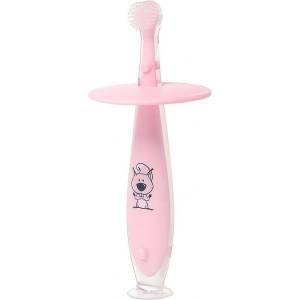 BabyOno Четка за зъби Babyono - Розова, 551/02