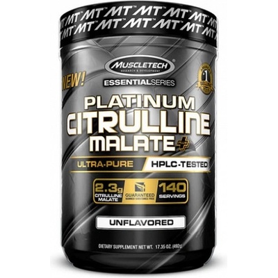 MuscleTech Essential Series Platinum Citrulline Malate, 492 Grams
