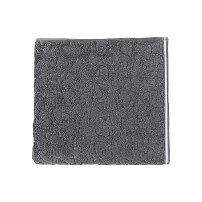 Bastion Collections bavlnený uterák 50 x 100 cm dark grey