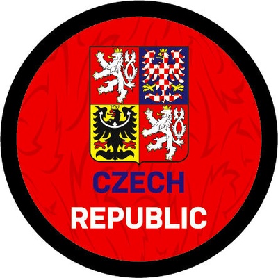 CCM Hokejový puk Státní znak Red