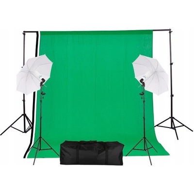 Fotografická sada - 2x deštník, 3x plátno