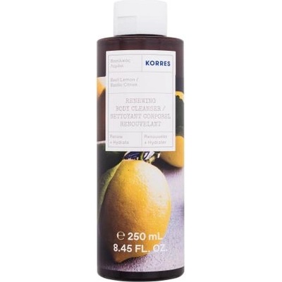 KORRES Basil Lemon Renewing Body Cleanser хидратиращ душ гел 250 ml за жени