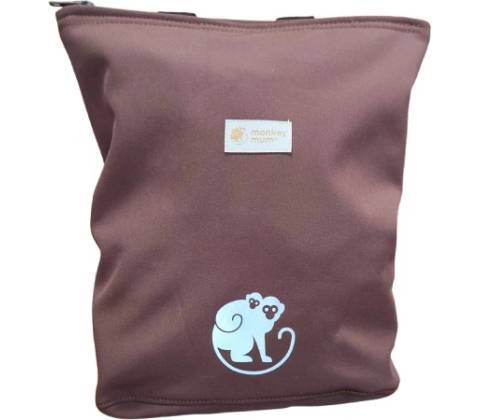Monkey Mum softshellový Hnědý