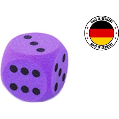 Hanus Pěnová kostka 7x7 tečky Fialová