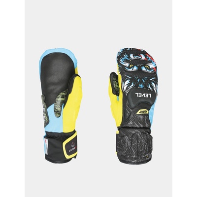 Level Sq Jr Cf Mitt yellow blue