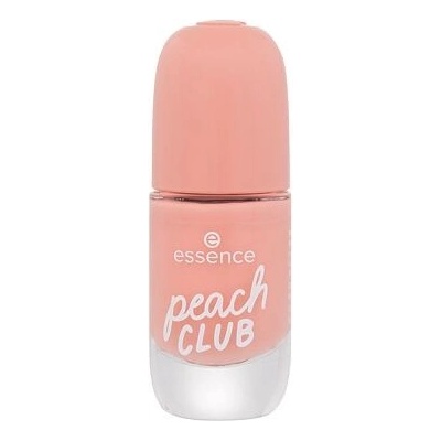 Essence Gel Nail Colour rychleschnoucí lak na nehty s lesklým efektem 68 Peach Club 8 ml