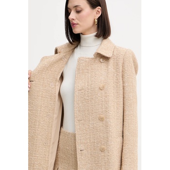 TWINSET Палто с вълна Twinset в бежово 252TP2140 (252TP2140)