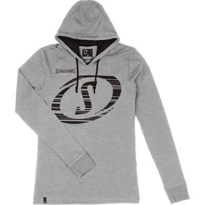 Spalding Fast Hooded Longsleeve Women šedá