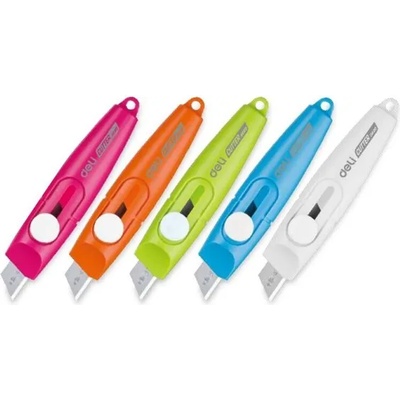 Deli Нож за рязане Deli Vivid mini със смесени цветове DEL02020 (DEL02020)