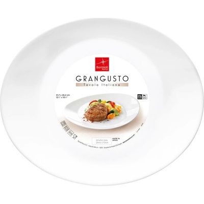 STALGAST Oválny steakový tanier, 315x260 mm Grangusto