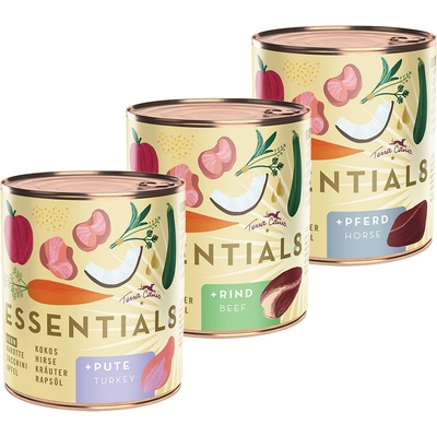 Terra Canis Essential 8+ mix 3 druhy 6 x 780 g