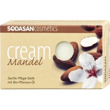 Sodasan toaletné mydlo Cream Almond 100 g