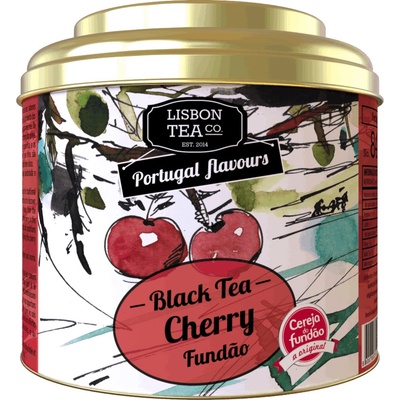 Lisbon Tea Čierny čaj so sladkými čerešňami Fundão 75 g