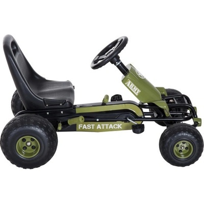 Goleto šlapací motokára 99 x 65 x 56cm ARMY – Zboží Mobilmania