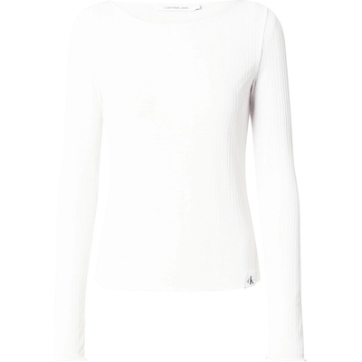 Calvin Klein Jeans Тениска бяло, размер XS