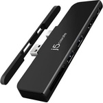 j5create Докинг станция j5create JDD320B, USB-A, Mini DP, SD, MicroSD, HDMI - J5-JDD320B (J5-JDD320B)