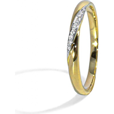 Blink-Blink Elegantný diamantový prsteň 1314ZDG