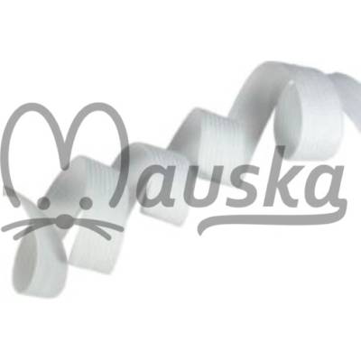 Guma tkaná bílá šíře 3cm – Zboží Dáma