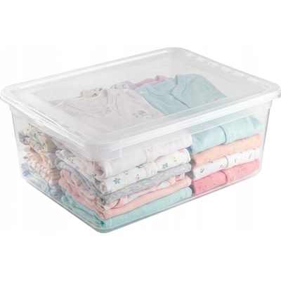 Keeeper Úložný box s víkem BEA Clearbox 11 l 39 x 29,5 x 16 cm