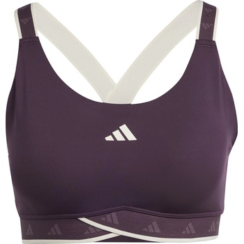 adidas Powerimpact Training Medium-Support Techfit Sports Bra Womens - Shamar/Ecrtin