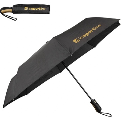 Insportline II Gold deštník skládací černý