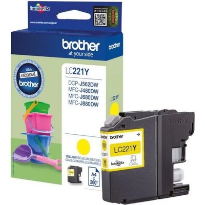 Brother LC221Y Yellow
