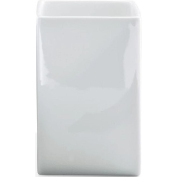 Decor Walther Чаша за четки за зъби Porzellan квадратна 11 см бяла (0845950)