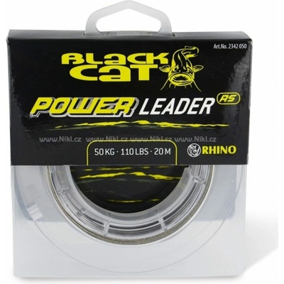 Black Cat Nadväzcová Šnúra Power Leader 20m 1mm 80kg
