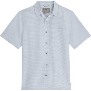 Royal Robbins Мъжка риза с копчета Royal Robbins Desert Pucker Dry S/S Shirt - Misty Blue (033-3226-0311)