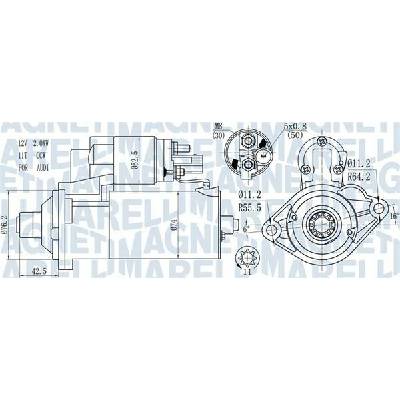 Startér MAGNETI MARELLI 063721512010