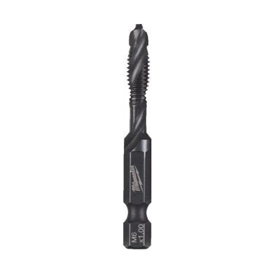 MILWAUKEE 4932498264 závitník strojní kombinovaný 3v1, M6*57mm, upnutí 6-hran 1/4" 4932498264