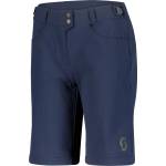 SCOTT Дамски шорти за колоездене Scott Women's Shorts Trail Flow with Pad Cycling bottoms - Dark Blue (155-1035-0812)