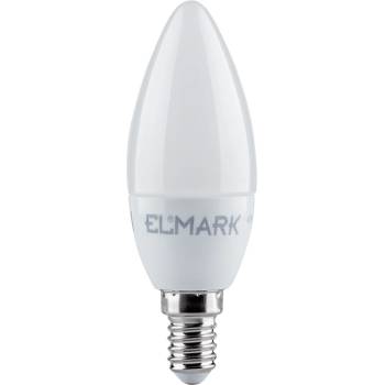 ELMARK Led ЛАМПА candle c37 smd2835 8w e14 230v ТОПЛО БЯЛ (99led917)