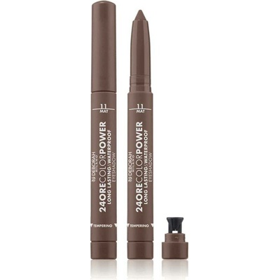 Deborah Milano matný vysouvací oční stín v tužce 24ore Color Power MAT 1,4 g
