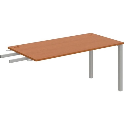 OFFICE PRO s.r.o. HOBIS prídavný stôl do uhla - US 1600 RU, hĺbka 80 cm, čerešňa