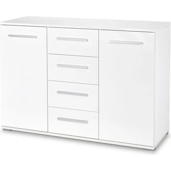 Image 1 of Black Red White Шкаф lima km-4, бяло