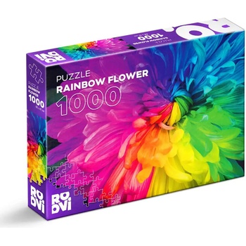 ROOVI - Puzzle Rainbow Flower - 1 000 piese