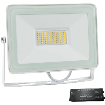 ELMARK Vega 50 slim smd 50w led ПРОЖЕКТОР 3000К БЯЛ+ab (98vega50ww/whe)