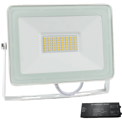 ELMARK Vega 50 slim smd 50w led ПРОЖЕКТОР 3000К БЯЛ+ab (98vega50ww/whe)