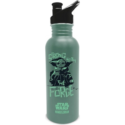 Pyramid International Бутилка за вода Pyramid Television: The Mandalorian - Wherever I Go He Goes, 700 ml (MDB27746)