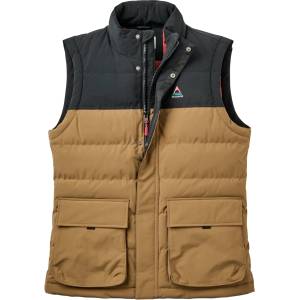Passenger Мъжки зимен елек Passenger Baltic Recycled Insulated Vest Winter vest - Caramel / Black (032-1640-0111)